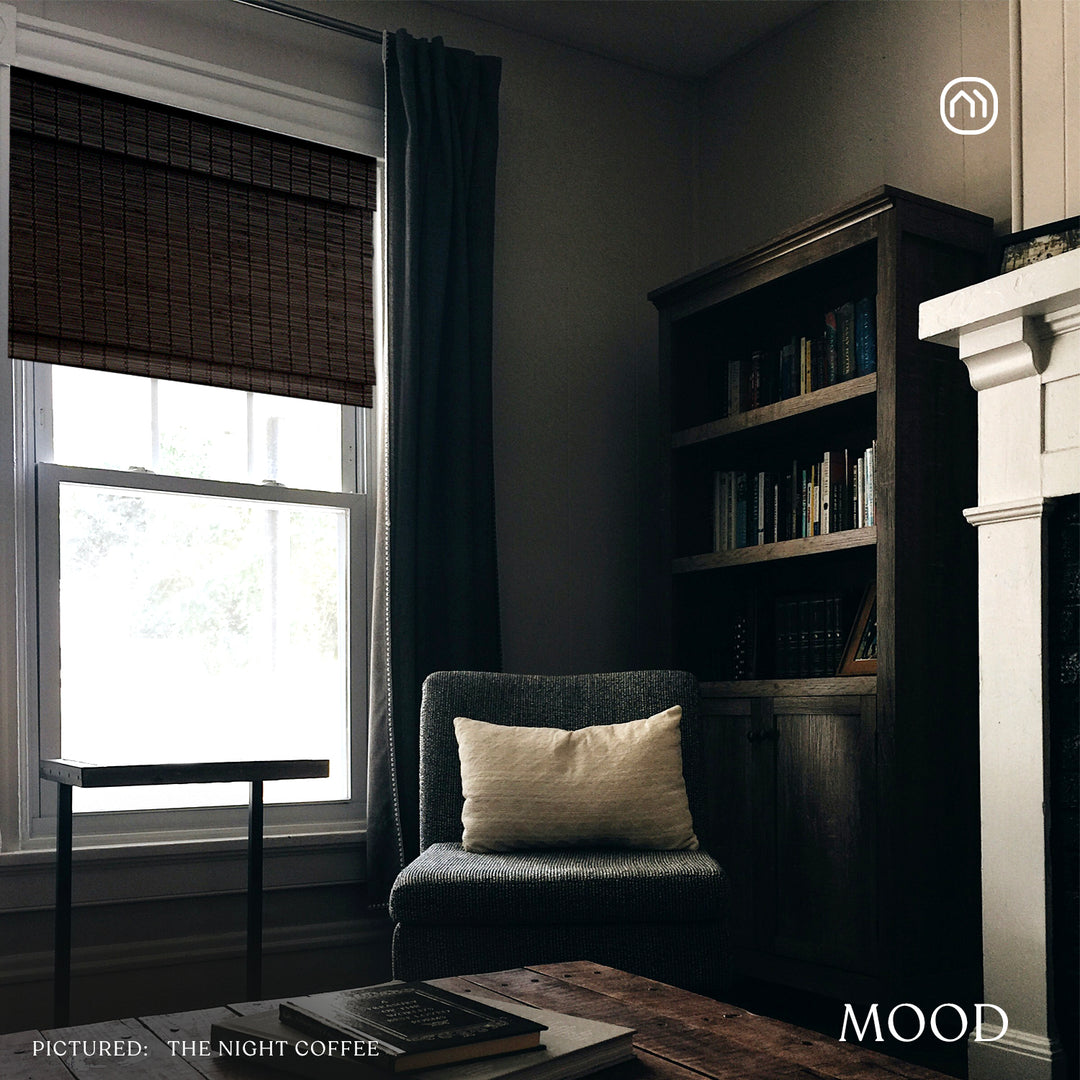 Cordless Bamboo Shade: Rustic Collection