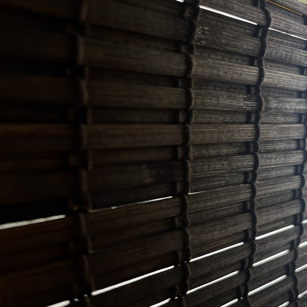 Cordless Bamboo Shade: Rustic Collection