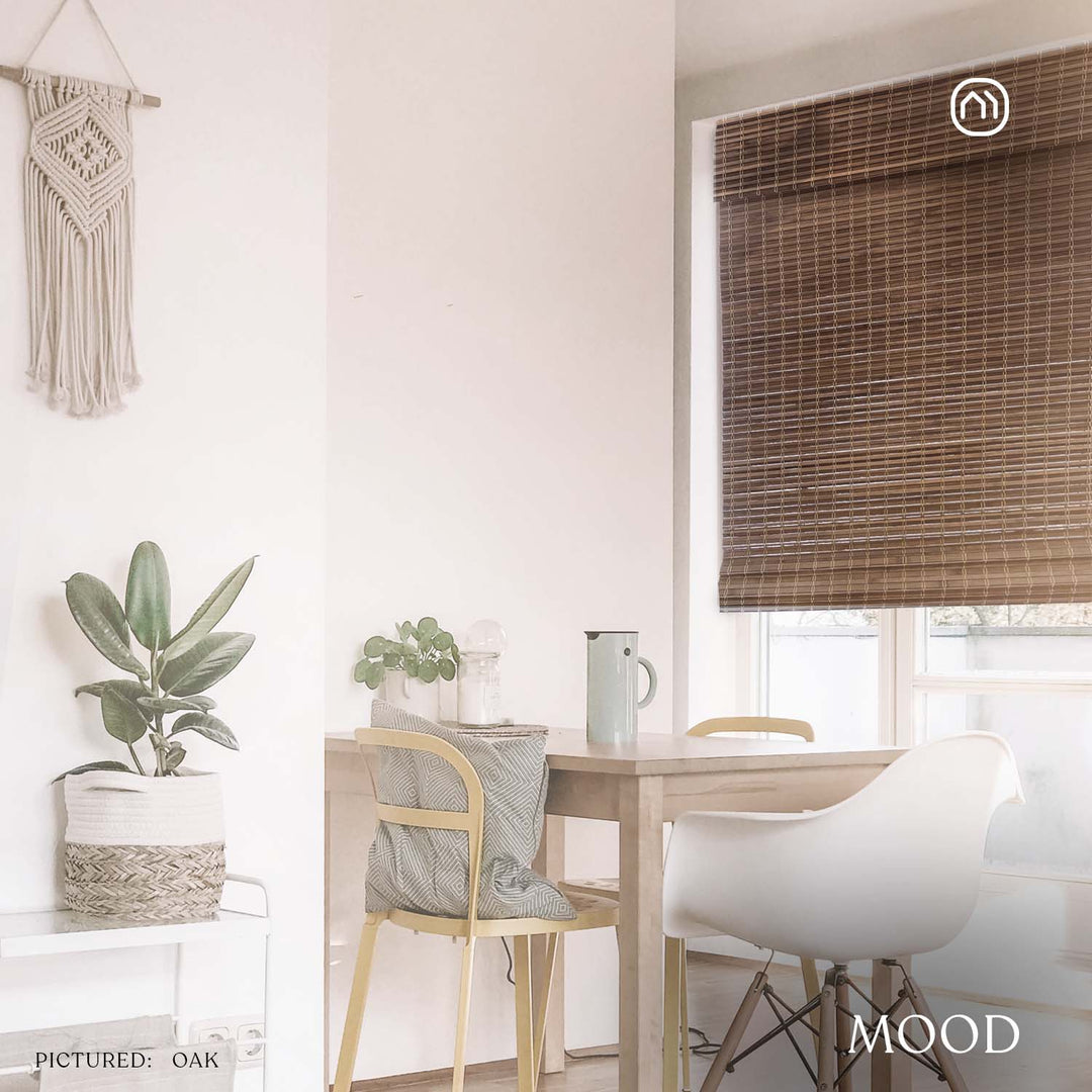 Cordless Bamboo Shade: Rustic Collection