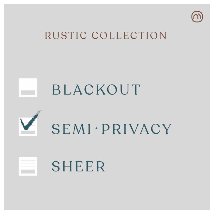 Cordless Bamboo Shade: Rustic Collection