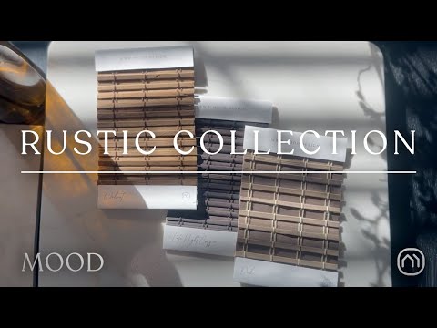 Cordless Bamboo Shade: Rustic Collection