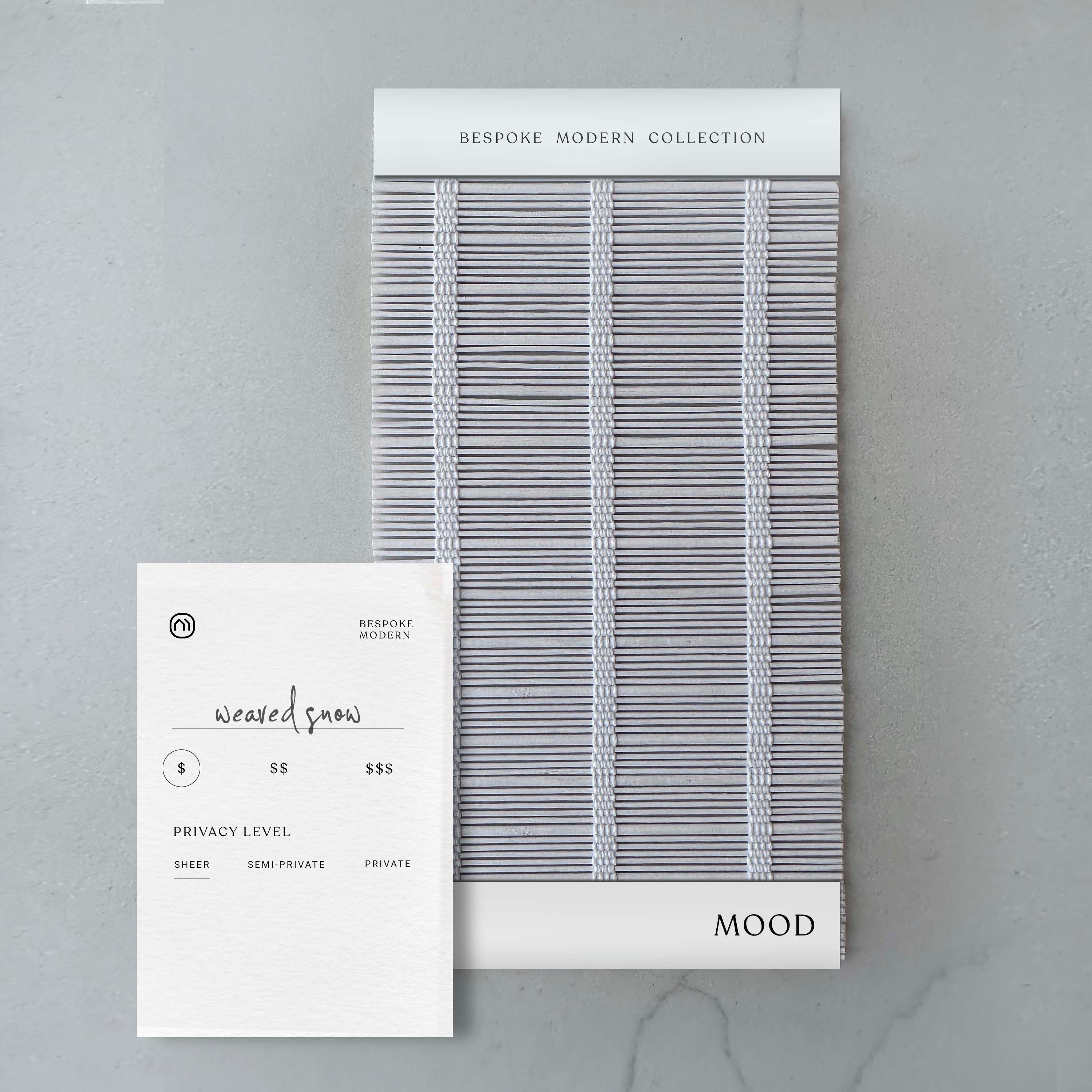 Bespoke Bamboo Shade Swatches – MOOD