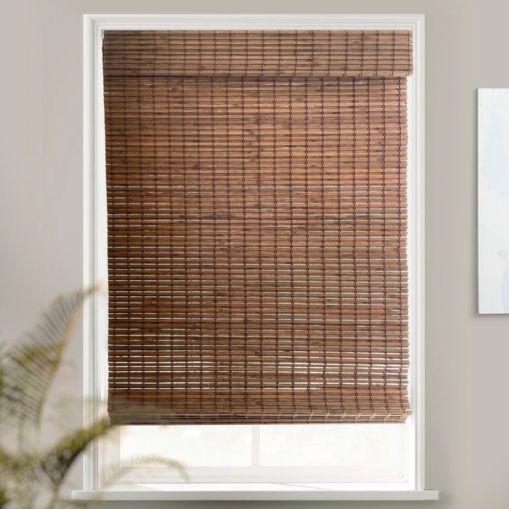 Cordless Bamboo Shade: Rustic Collection