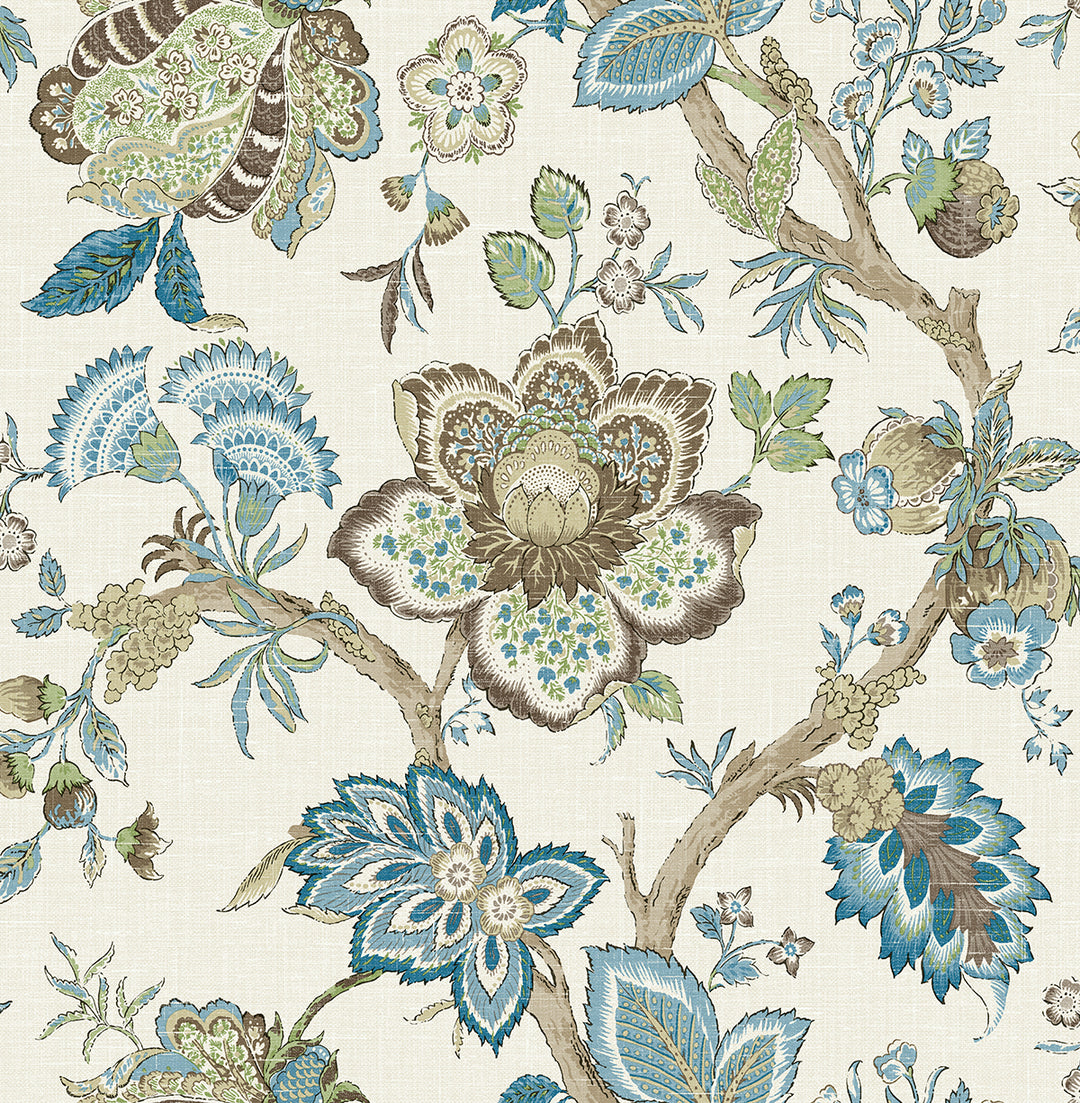 Traditional Wallpaper: Bernadette Jacobean
