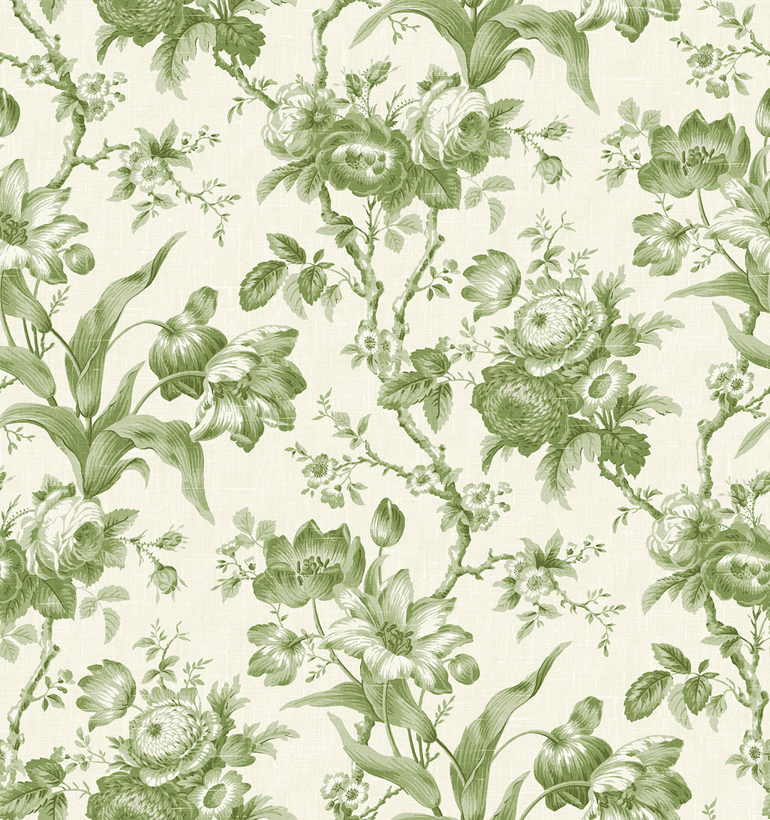 Traditional Wallpaper: French Country