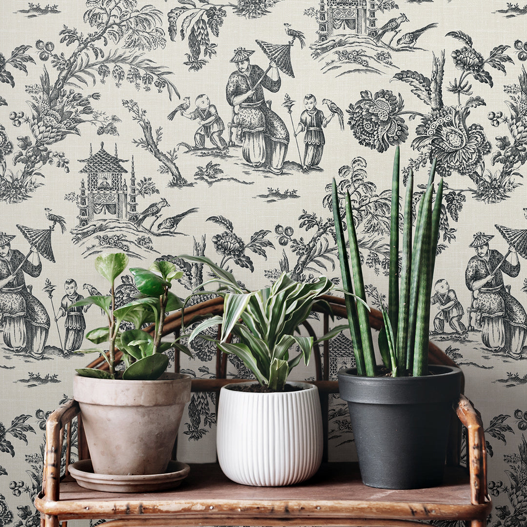 Traditional Wallpaper: French Country