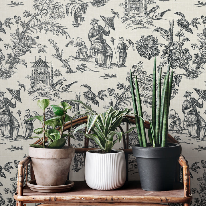 Traditional Wallpaper: French Country