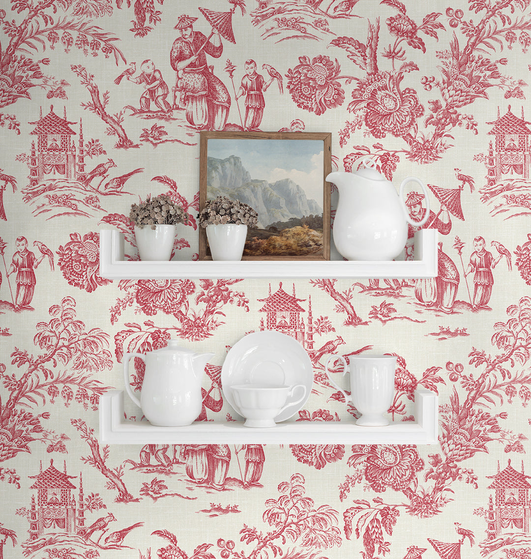 Traditional Wallpaper: French Country