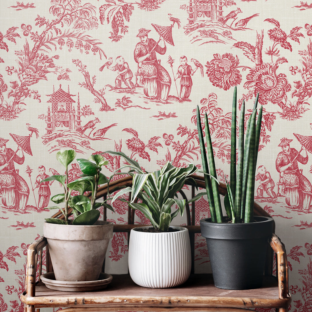 Traditional Wallpaper: French Country