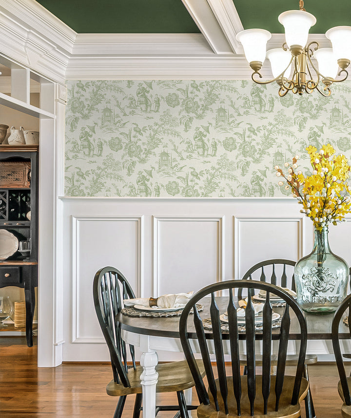 Traditional Wallpaper: French Country