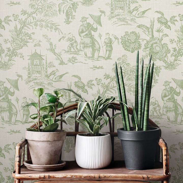 Traditional Wallpaper: French Country