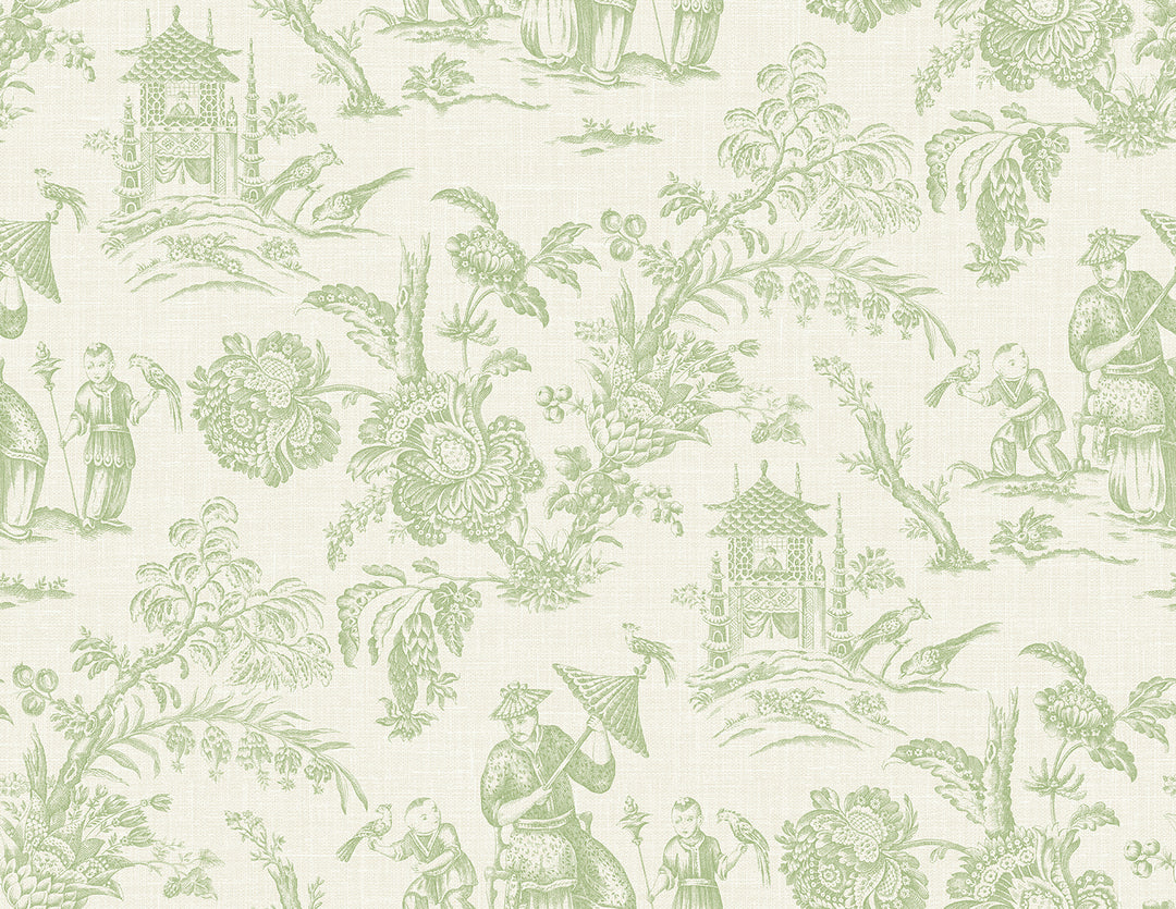 Traditional Wallpaper: French Country