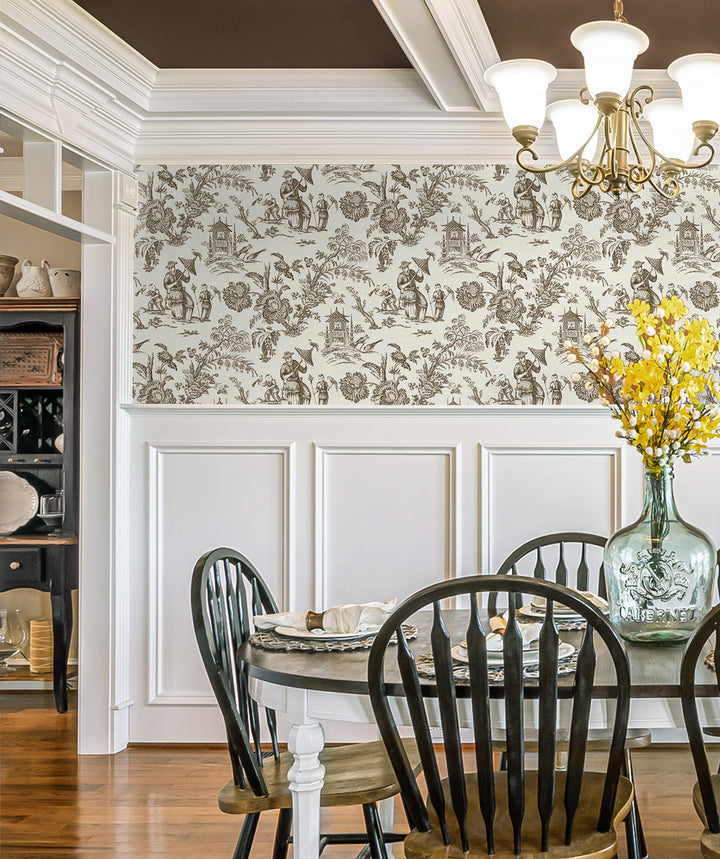 Traditional Wallpaper: French Country