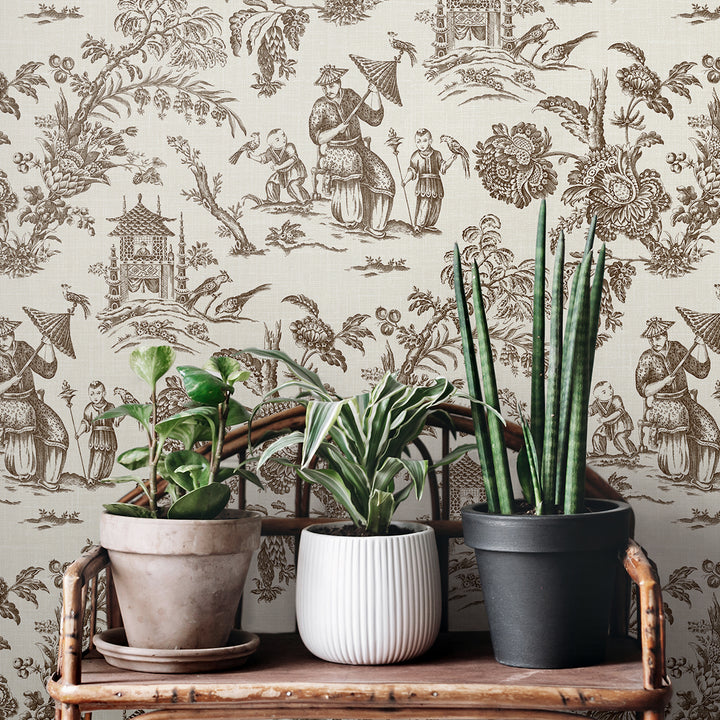 Traditional Wallpaper: French Country