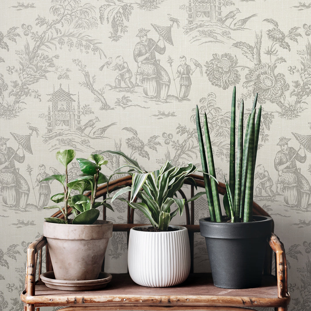 Traditional Wallpaper: French Country