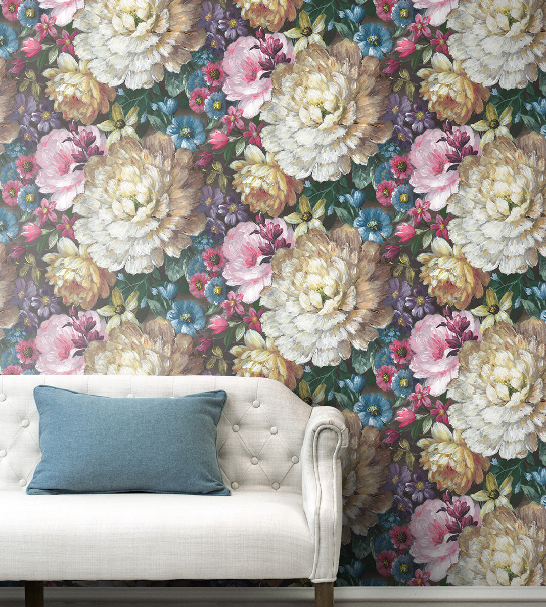 Peel & Stick Wallpapers: Blooming Floral