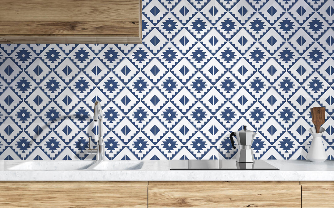 Peel & Stick Wallpapers: Southwest Tile