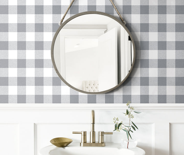 Peel & Stick Wallpapers: Picnic Plaid