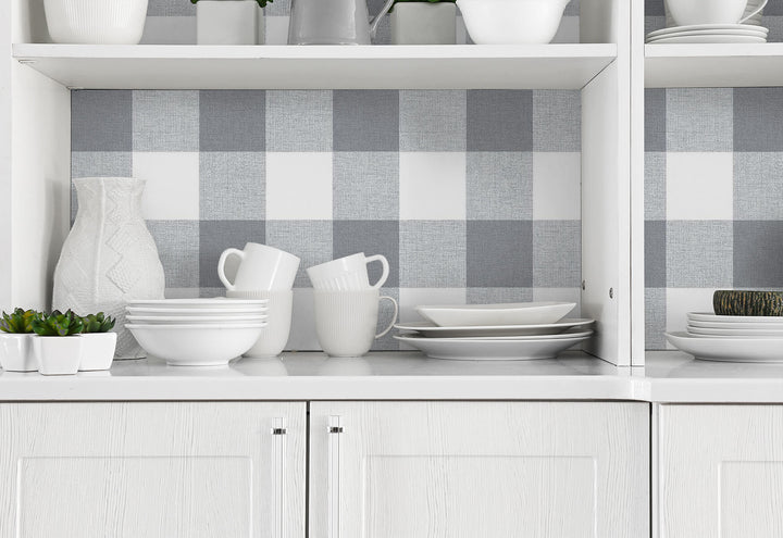 Peel & Stick Wallpapers: Picnic Plaid