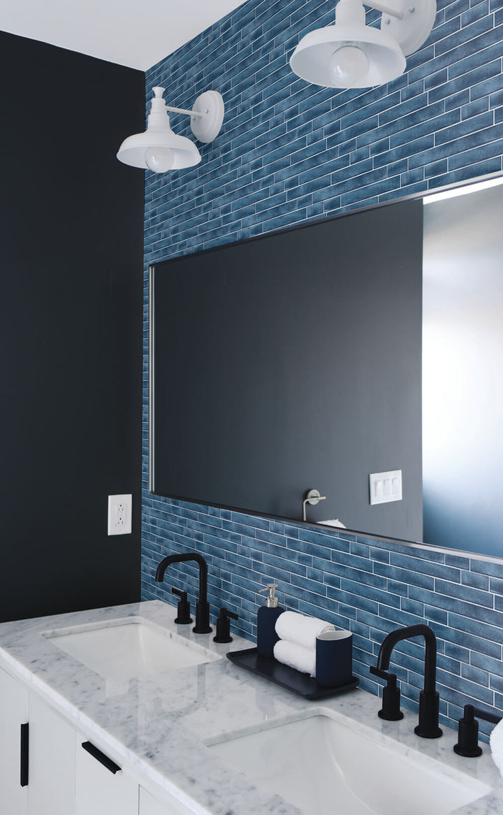 Peel & Stick Wallpapers: Brushed Metal Tile