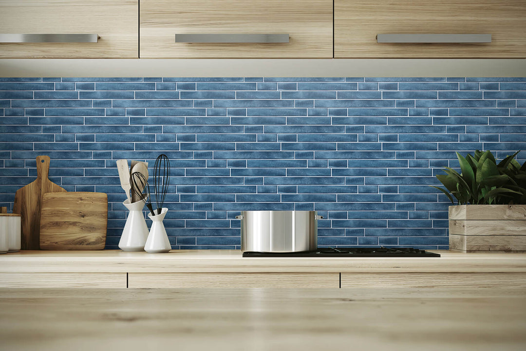 Peel & Stick Wallpapers: Brushed Metal Tile
