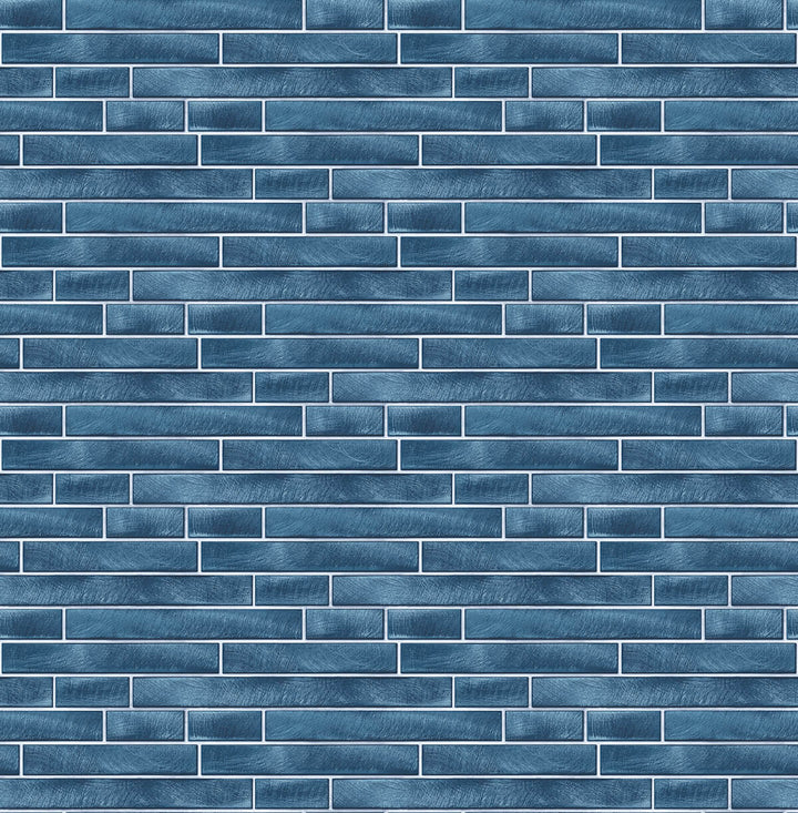 Peel & Stick Wallpapers: Brushed Metal Tile