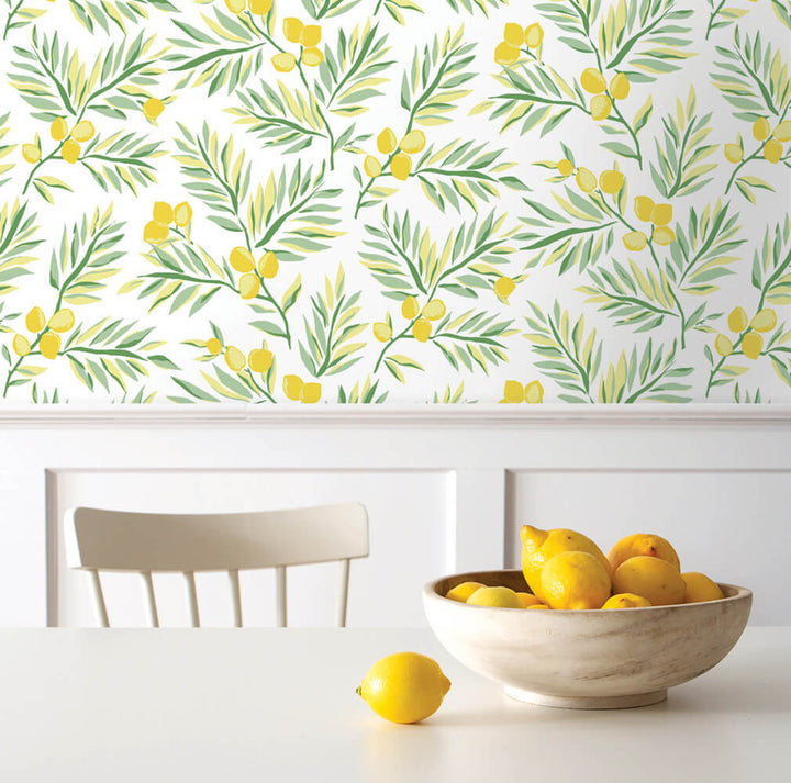 Peel & Stick Wallpapers: Lemon Branch