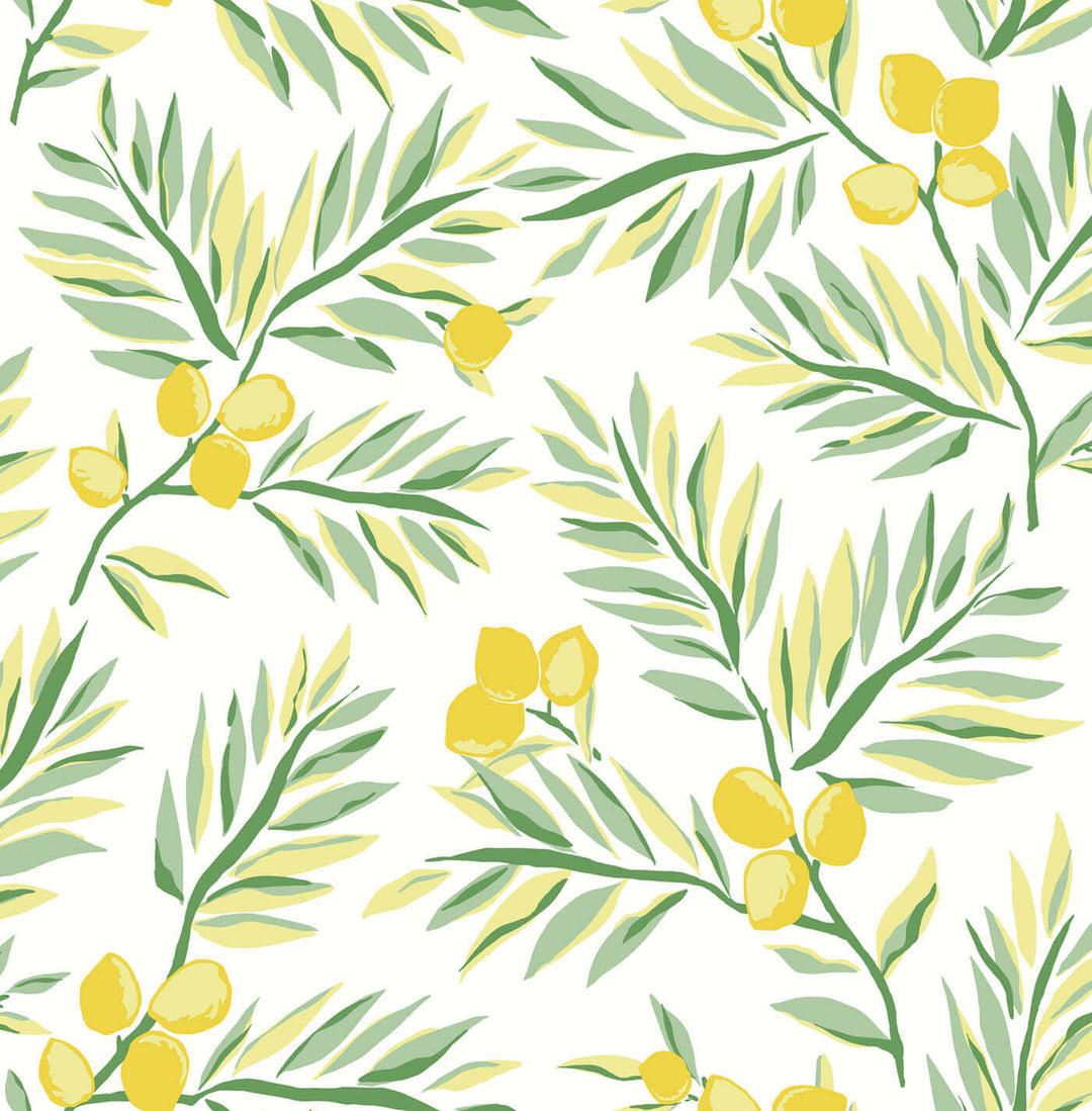 Peel & Stick Wallpapers: Lemon Branch