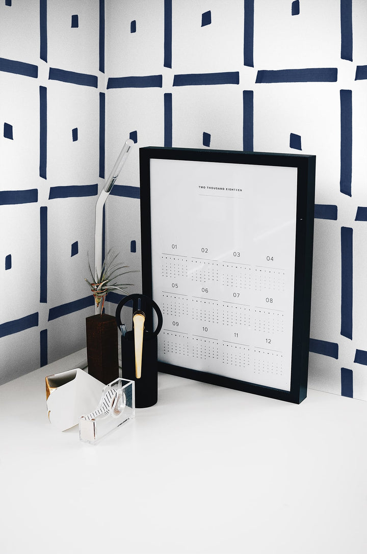 Peel & Stick Wallpapers: Check and Spot