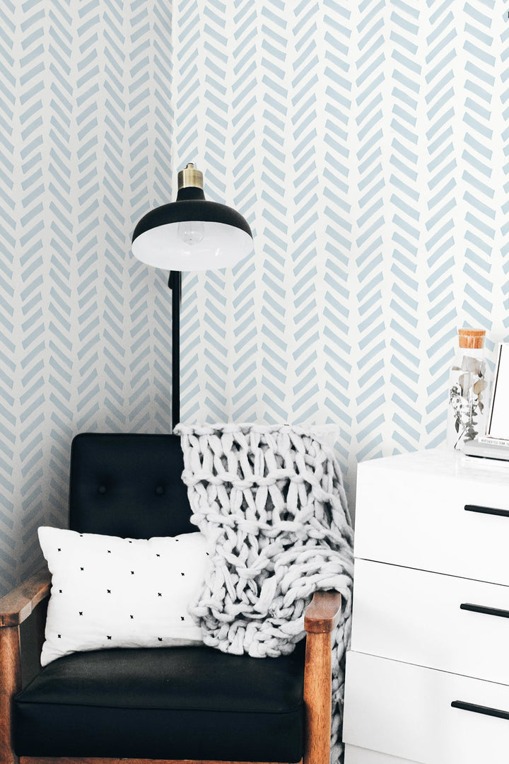Peel & Stick Wallpapers: Mod Chevron