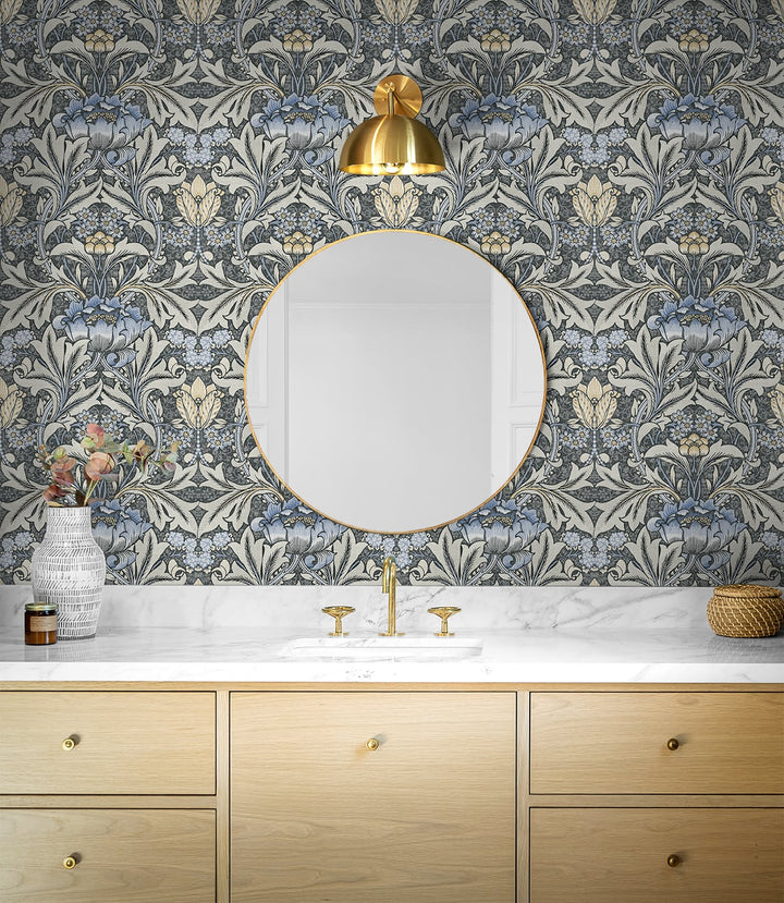 Peel & Stick Wallpapers: Acanthus Floral