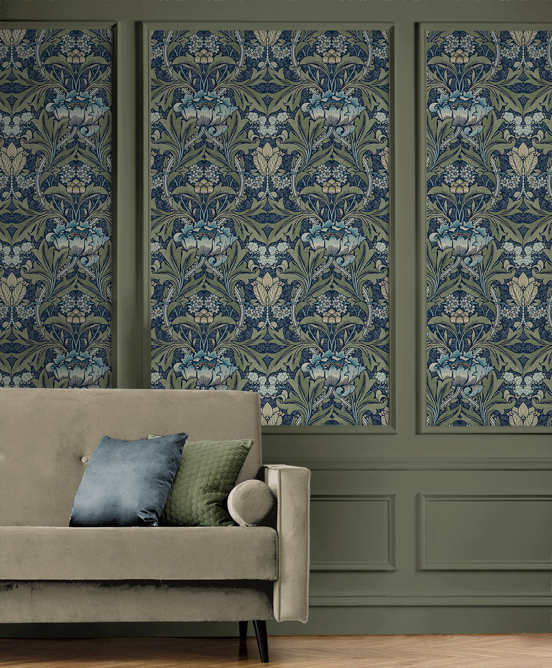 Peel & Stick Wallpapers: Acanthus Floral