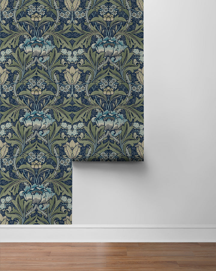 Peel & Stick Wallpapers: Acanthus Floral