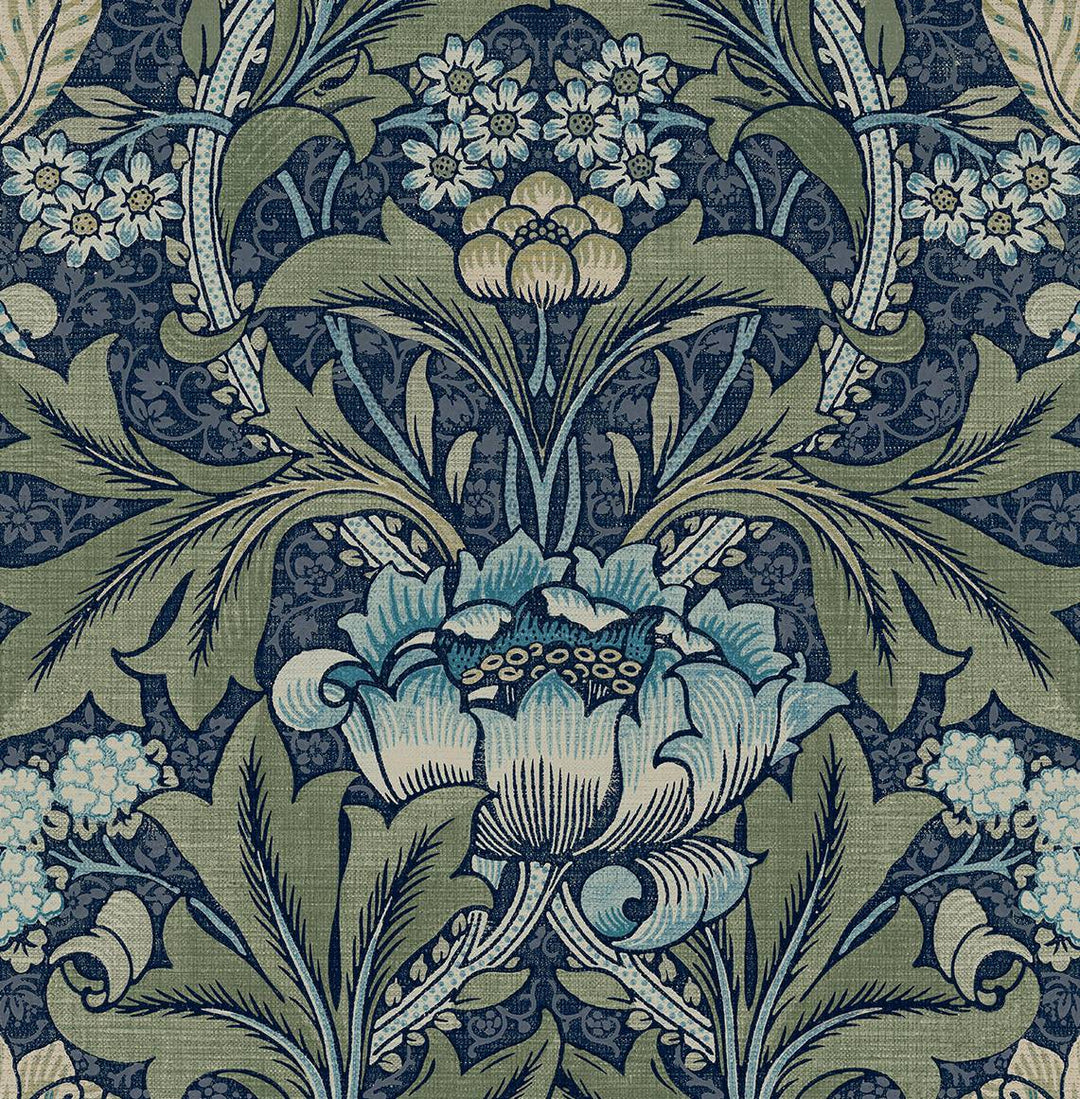 Peel & Stick Wallpapers: Acanthus Floral