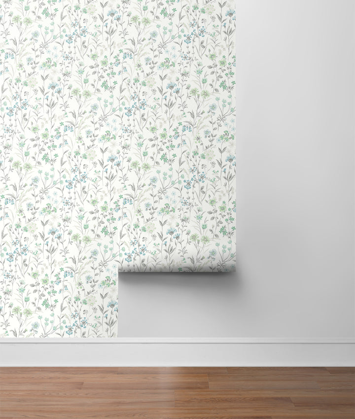 Peel & Stick Wallpapers: Wildflowers