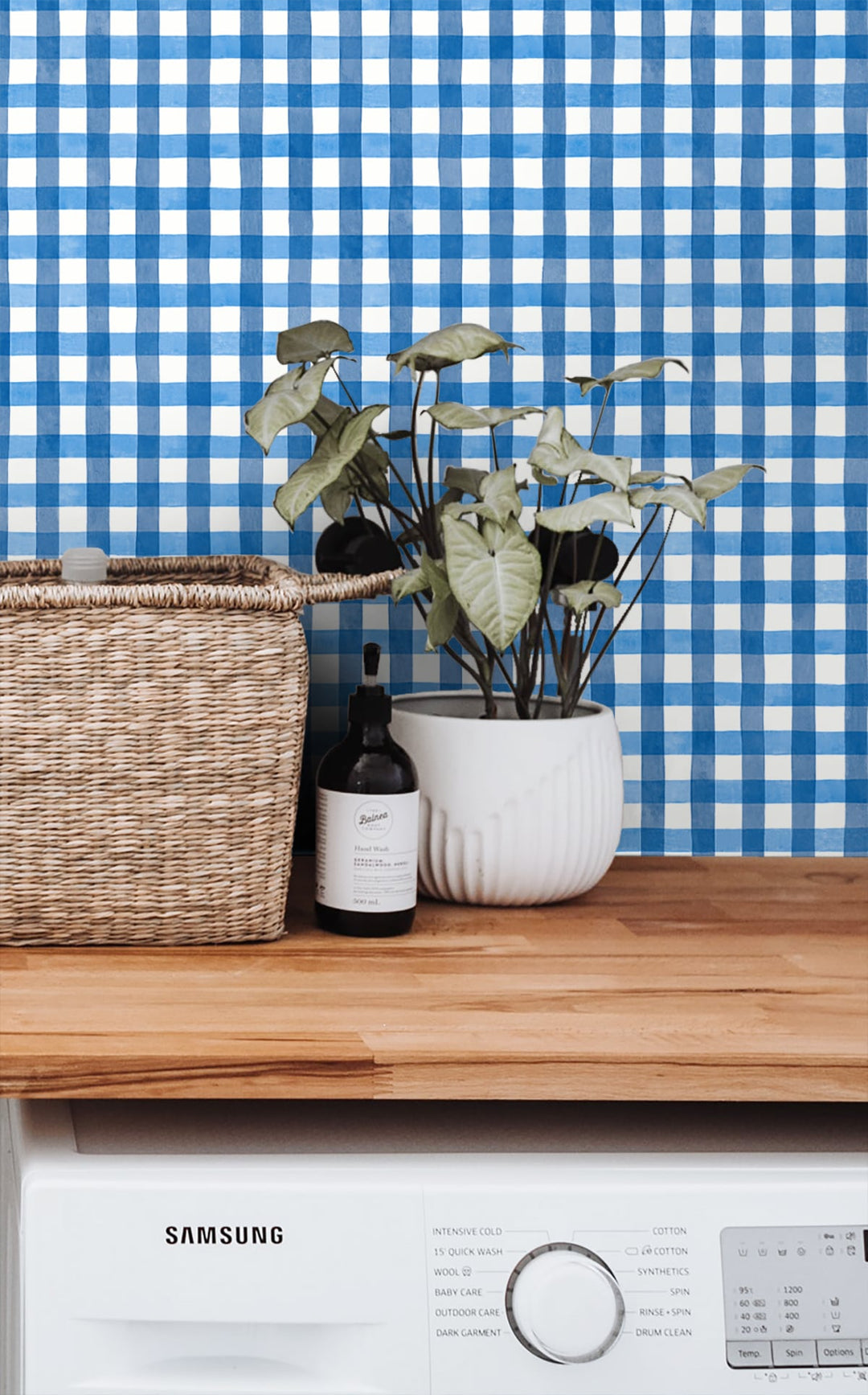 Peel & Stick Wallpapers: Spring Plaid