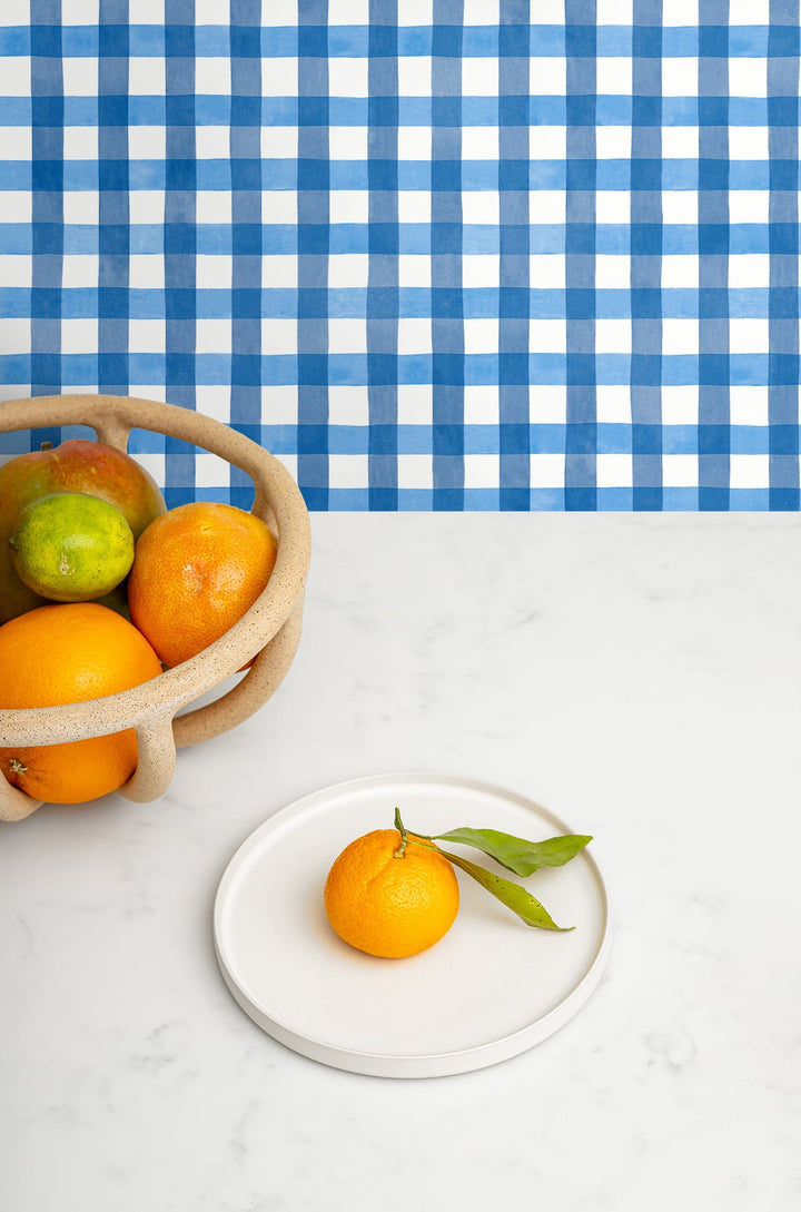 Peel & Stick Wallpapers: Spring Plaid