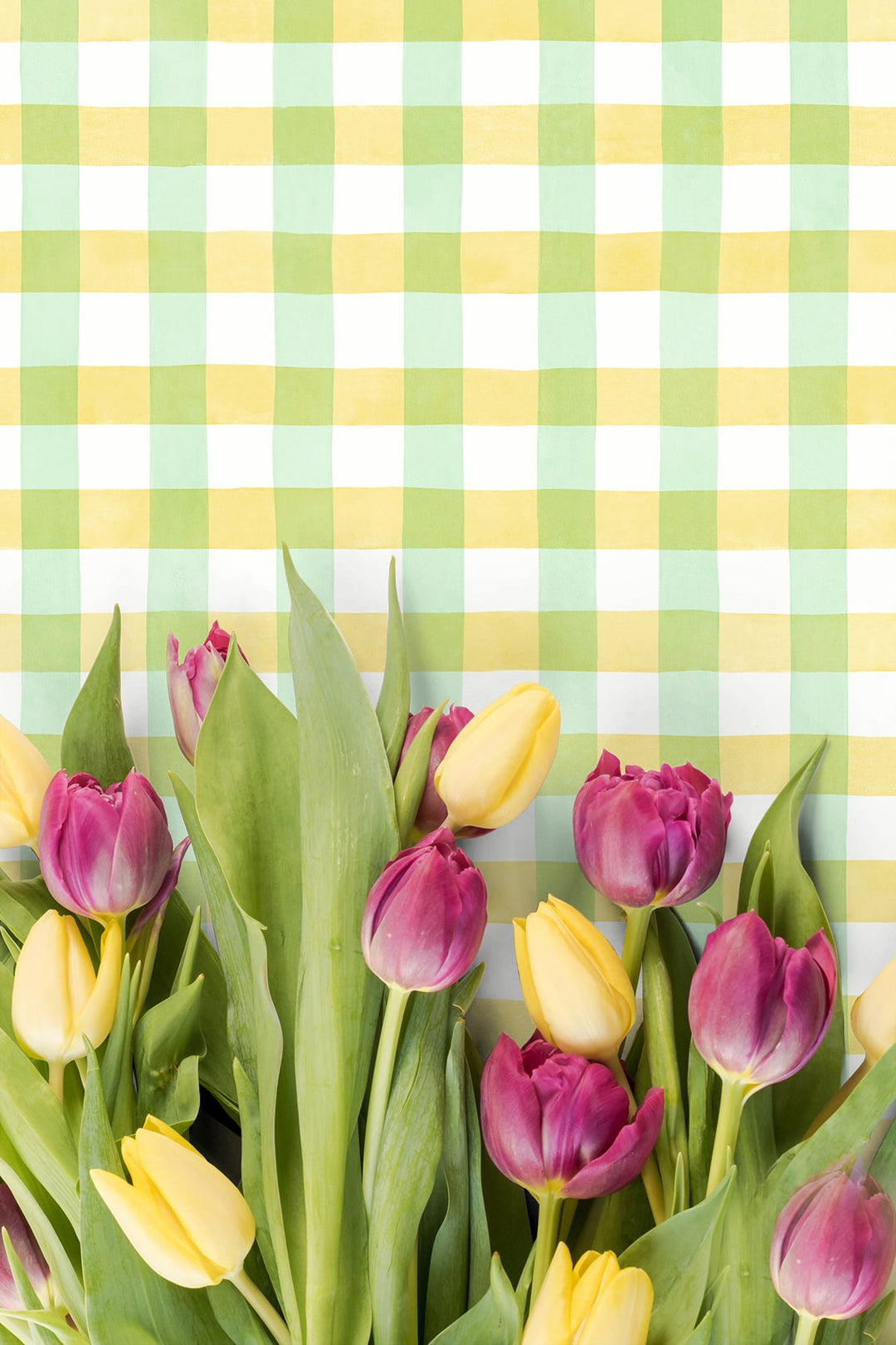Peel & Stick Wallpapers: Spring Plaid