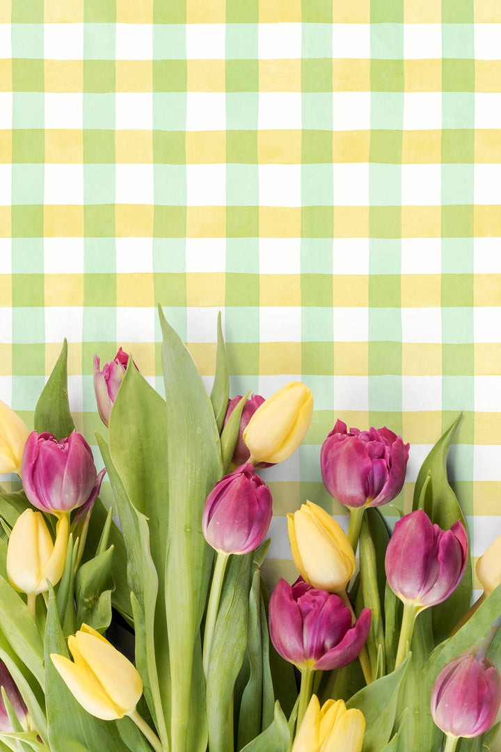 Peel & Stick Wallpapers: Spring Plaid