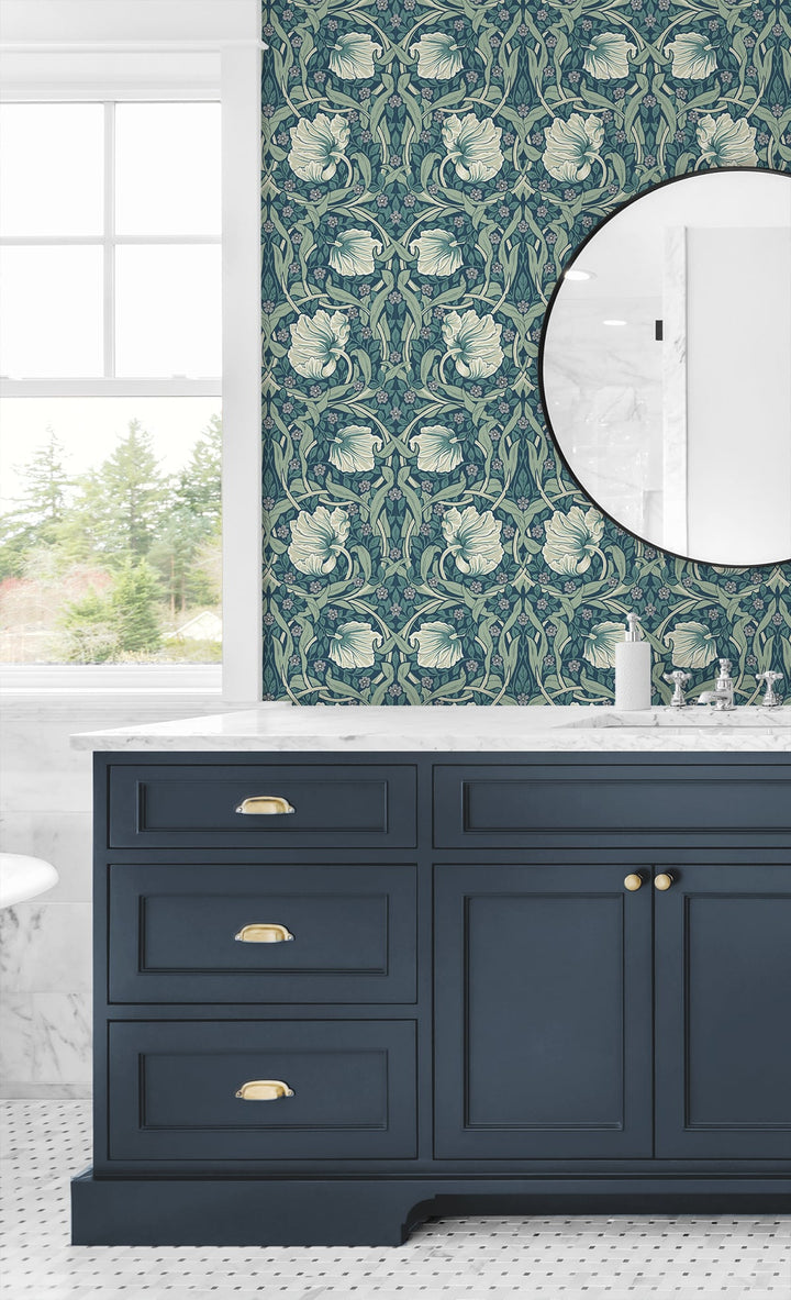 Peel & Stick Wallpapers: Pimpernel Floral