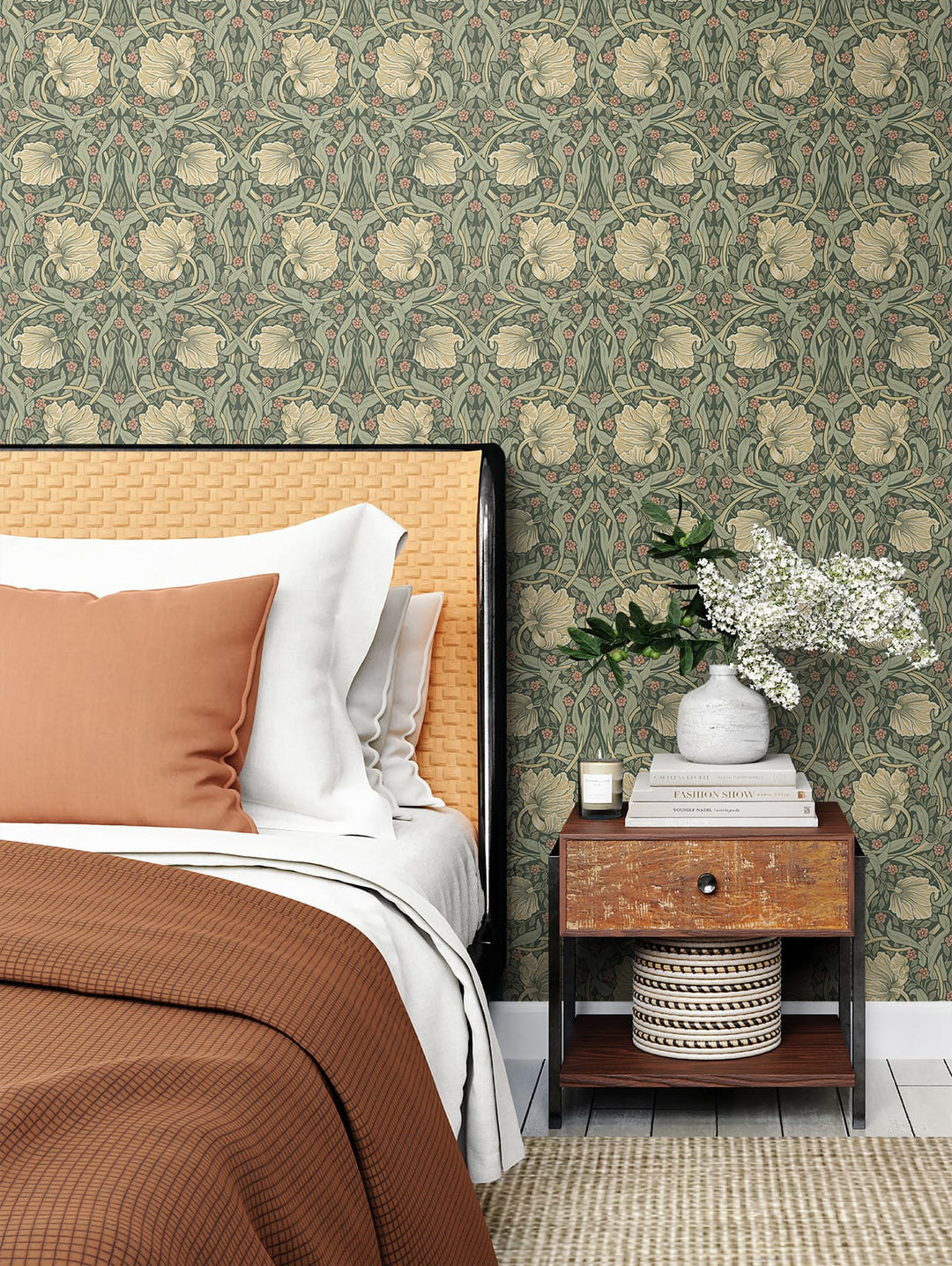 Peel & Stick Wallpapers: Pimpernel Floral
