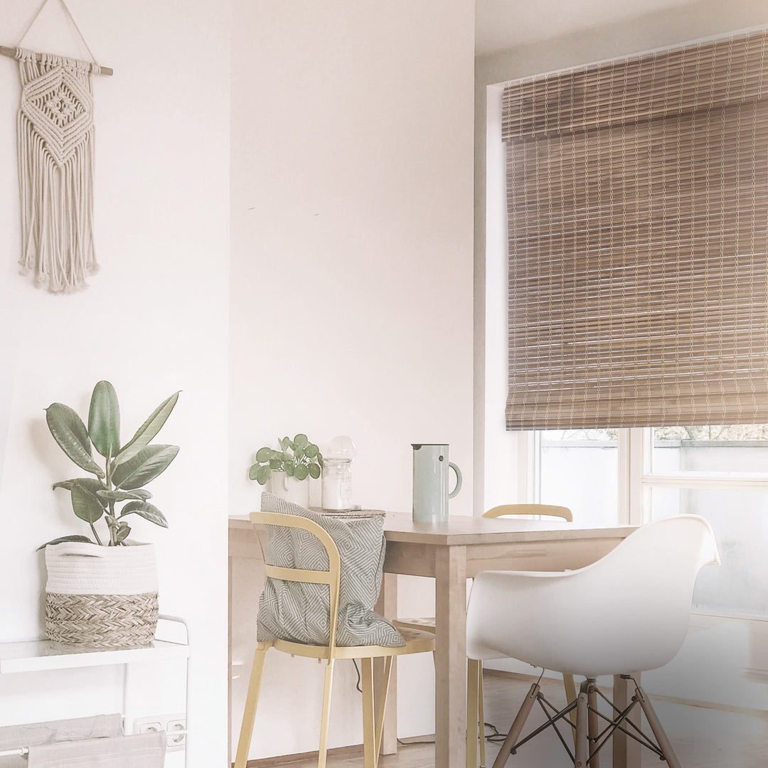 Cordless Bamboo Shade: Rustic Collection