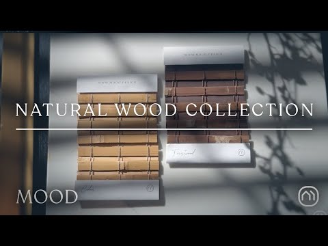 Cordless Bamboo Shade: Natural Wood Collection