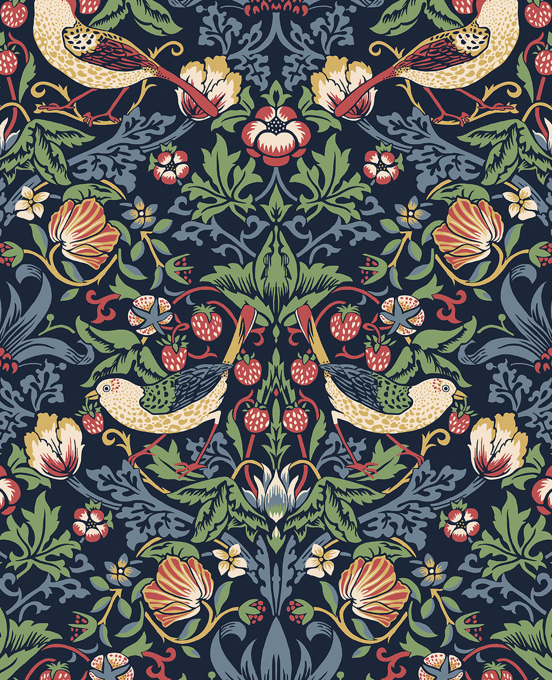 Fragaria Garden Wallpaper